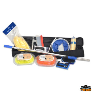 Kit pulizia in sacca con tracolla